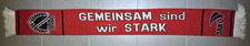 FC Energie Cottbus Schal / GEMEINSAM SIND WIR STARK / Sponsor JAKO /