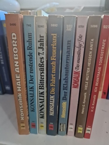 Bücher konsalik gebunden - , &