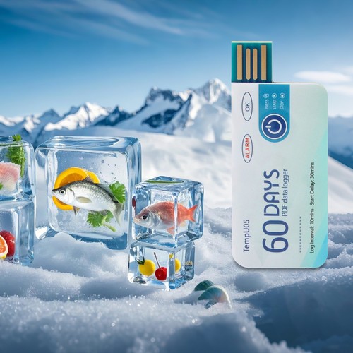 Tage temperaturaufzeichner - 60,