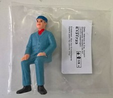 LGB E131723  Schweizer Lokführer sitzend, blau    Spur G  Gartenbahn   Neu / Ovp