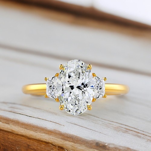 Ehering karat ovalschliff - ehering, 2