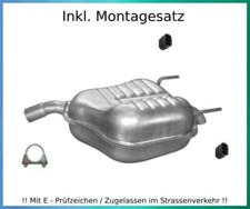 Endschalldämpfer für Opel