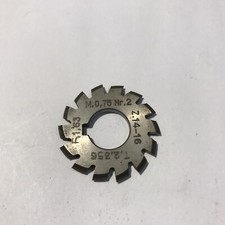 1x Zahnradfräser Mod. 0,75, Z. 14-16 Bohrung 16 mm, HSS  (92)