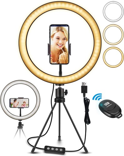 Ringlicht led mit stativ - 26,