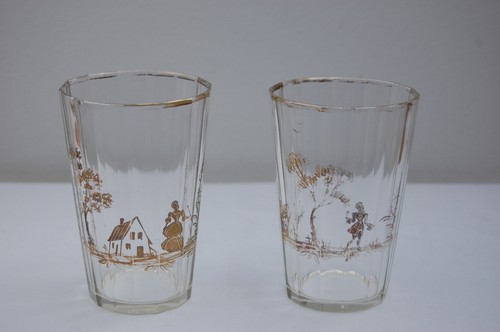 Barock glas becherglas - glas,