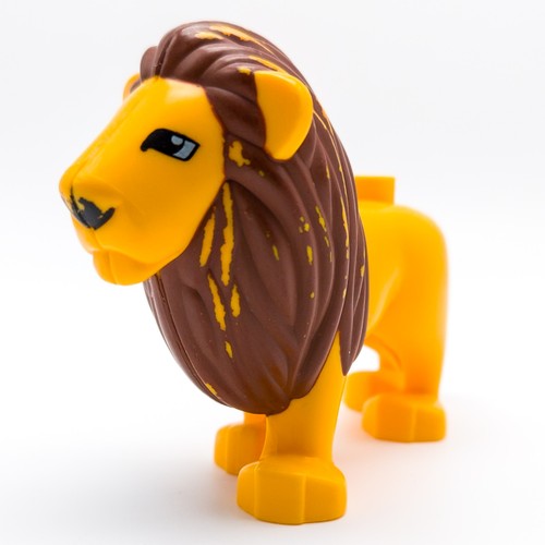 Lego duplo löwe - lego, gelb