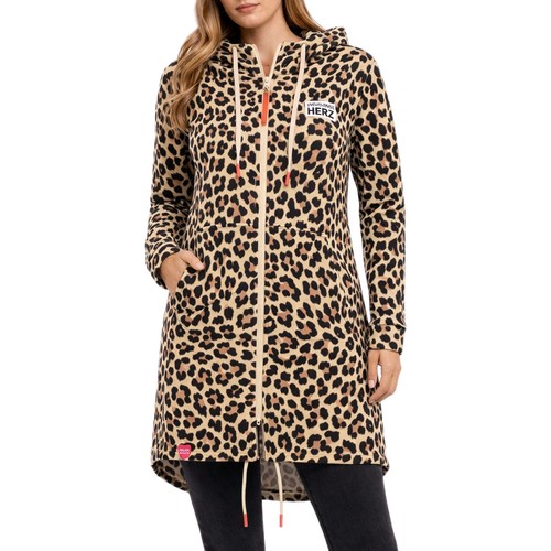 Zwillingsherz hoodiemantel leo - hoodiemantel,