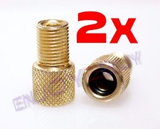 2x Ventiladapter Fahrrad auf