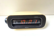 Vintage Sankyo Dayglo Digital Alarm Clock Wecker