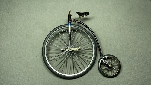 Fahrrad miniatur hochrad - fahrrad,