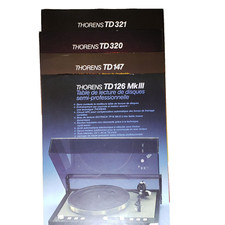 Four Thorens Turntable Sales