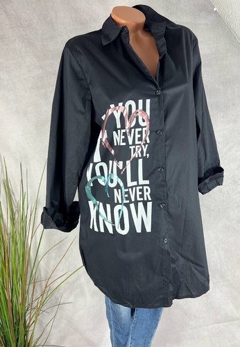 Long bluse hemd - hemd,