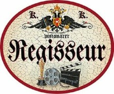 Nostalgieschild "Regisseur"