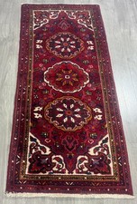 Vintage Heriz Orientteppich  Perserteppich Teppich 198 cm x 86 cm 10654