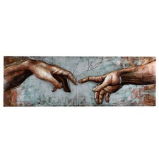 Wandbild Metallbild Unikat 3D