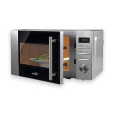 Hanseatic 656920  Mikrowelle 800W Auftaufunktion silber
