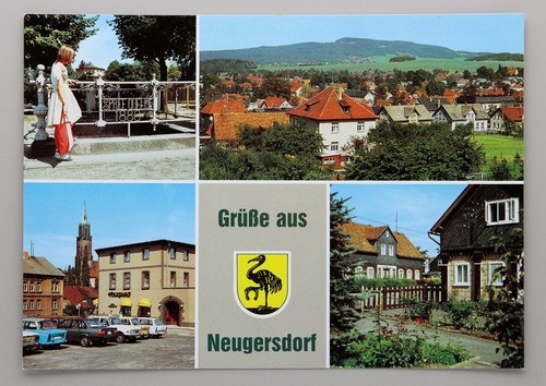 Postkarte grüße aus - postkarte,