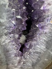 Top Lila Amethyst Natur Stufe