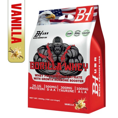 Gorilla whey 5kg vanille - gorilla,