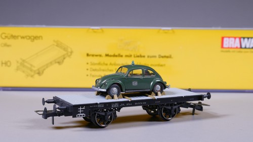 Brawa 2072 flachwagen - h0,