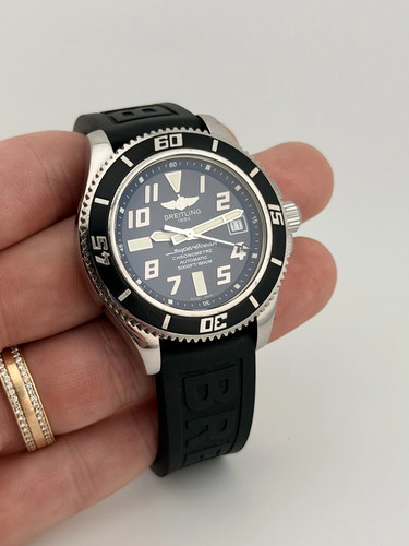 Breitling super ocean - ocean, black