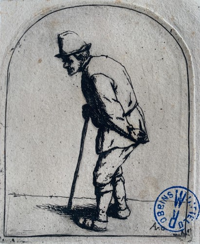 Adriaen van ostade - ostade, "peasant