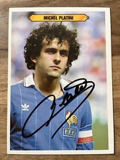 MICHEL PLATINI FRANKREICH 🇫🇷 WM 1982 JUVENTUS TURIN no PSA no TOPPS / PANINI