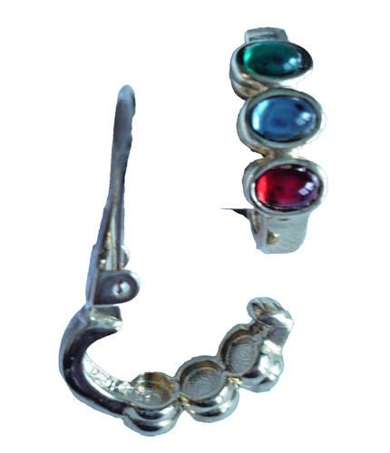 Klasse ohr clips - klasse, strass