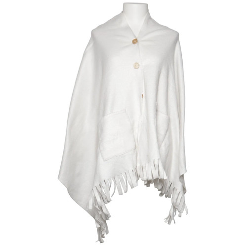 Poncho größe xxl - poncho,, weiß