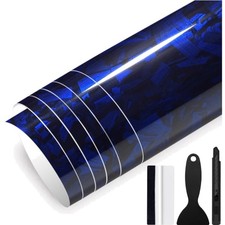 Autofolie Blau Glanz 150x30cm