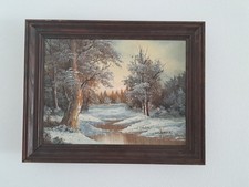 Vintage Ölgemälde