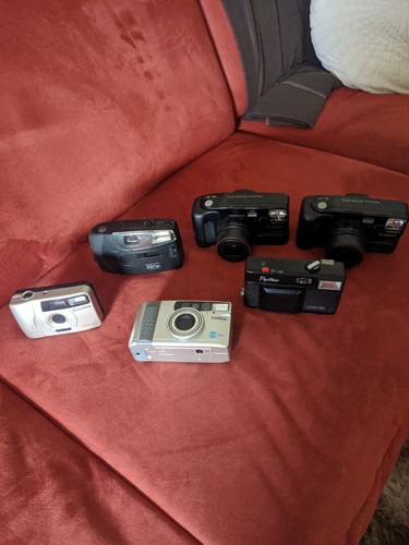 35mm filmkameras 6stk - filmkameras,