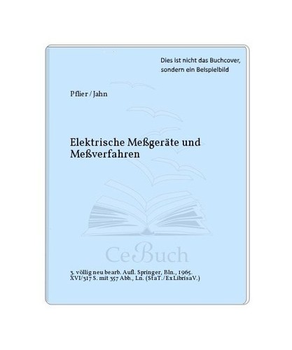 Elektrische meßgeräte und - elektrische,
