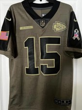 Kansas City Chiefs Patrick Mahomes Salute to Service Football Herren NFL Trikot