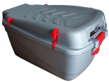 TOPCASE 15L - GRAU/ROT-