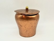 alte Kaffeedose Tchibo Max Herz Hamburg Blechdose 50 60er Vintage Retro Kupfer