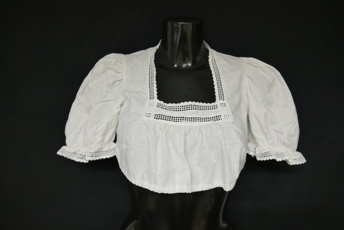 Dirndlbluse weiß bluse - weiß,