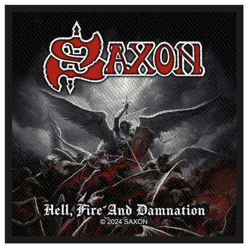 Saxon patch hell fire - saxon, and