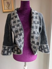 Per Una grauer Bolero Cardigan