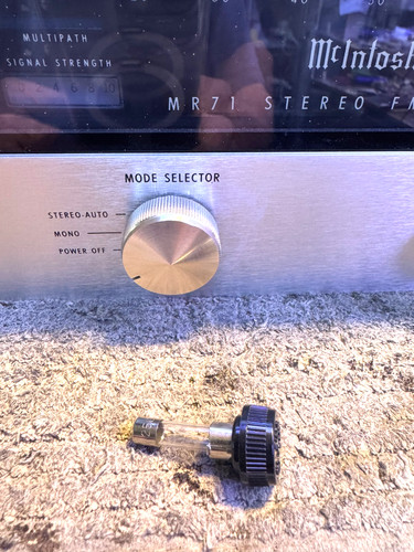 Vintage mcintosh mr71 tube fm - mr71,