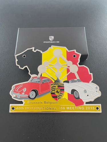 Porsche 356 plakette badge - porsche,