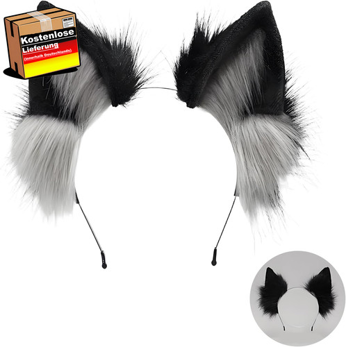 Damen haarreif halloween - halloween, wolf