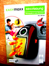 Easy Maxx Mini Heizung Heizlüfter Heizgerät für die Steckdose