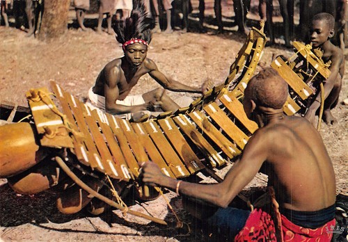 Kamerun douala balafon - kamerun, spieler
