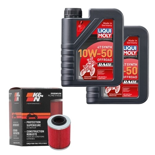 ölfilter set 10w - k&n,
