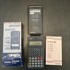 Casio fx-100s - Wissenschaftlicher Taschenrechner selten rar mit OVP