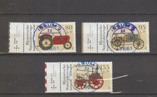 Bund 2021, Michel-Nr. 3618-20 gestempelt, Jugend, Historische Traktoren