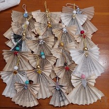 20 Papierengel Aus Alten