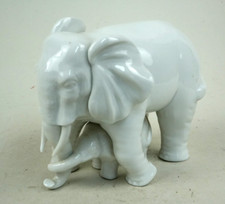 ALTE PORZELLAN FIGUR - ELEFANT