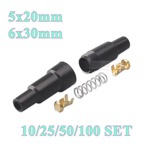 100stk 5x20mm 6x30mm - 5x20mm,